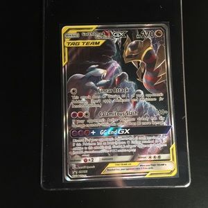 Garchomp and Giratina GX Promo Pokémon Card